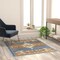 Flash Furniture Blue 4 x 5 Southwestern Style Patterned Area Rug OKR-RG1113-45-BL-GG - alternate 1